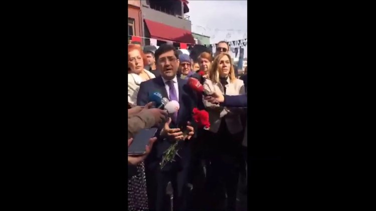 Beşiktaş Çarşı'da basın açıkllaması