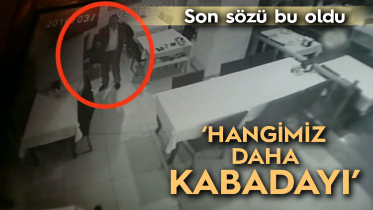 SANİYE SANİYE CİNAYET