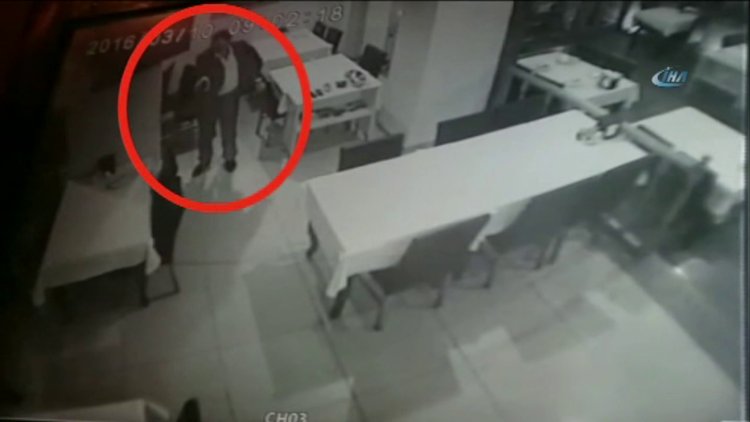 Silahlı kavga kamerada