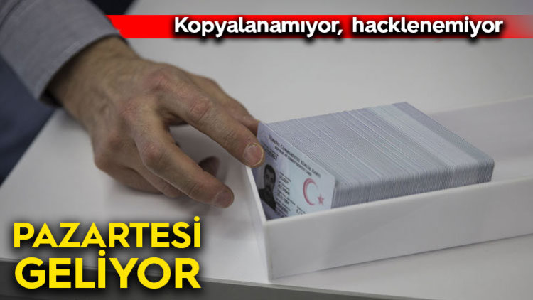 ÇİPLİ KİMLİKLER DAĞITILIYOR