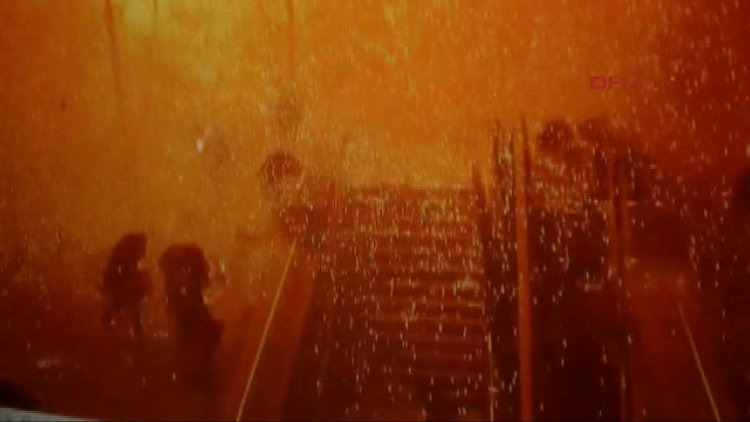 Ankara'daki patlama anı