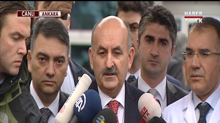 Sağlık Bakanı Kızılay'da yapılan terör saldırısı hakkında açıklama yaptı