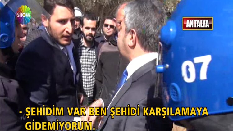 "Şehidime gidemiyorum!"