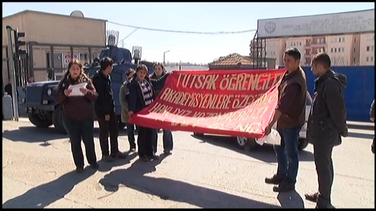 Metris Cezaevi önünde müdahalesi