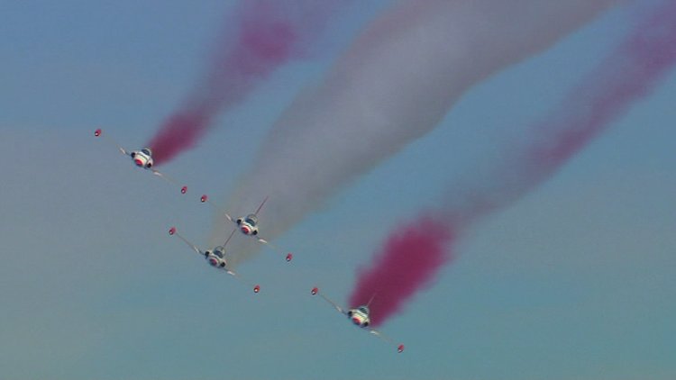 Türk Yıldızları nefes kesti