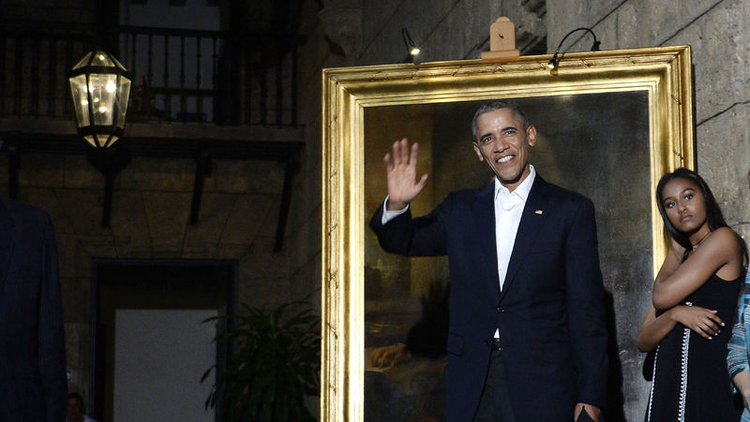 ABD BAŞKANI KÜBA'DA