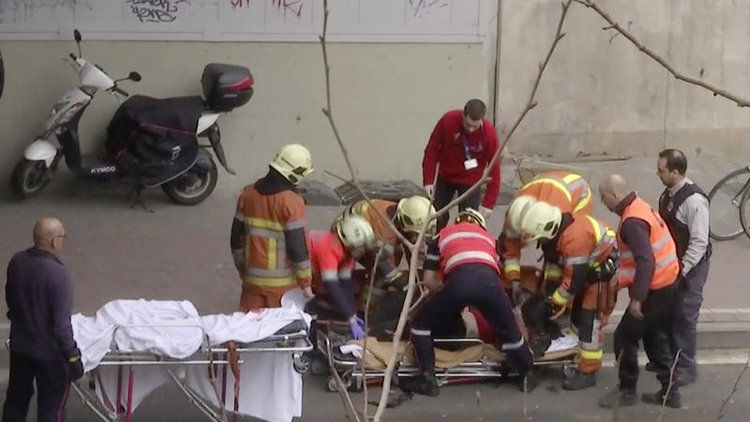 BELÇİKA&#039;DA PATLAMA