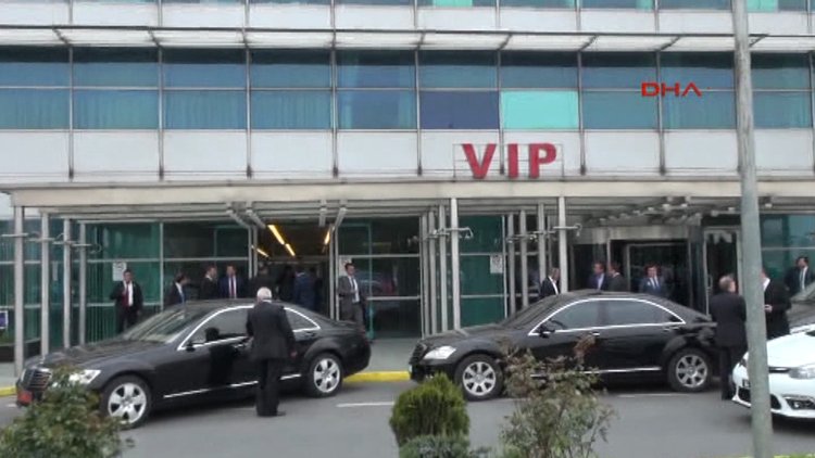 Atatürk havalimanı'nda VİP2ye güvenlik bariyeri