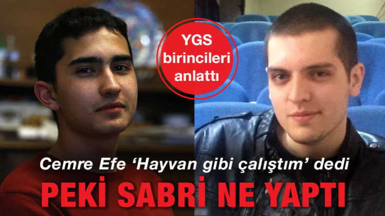 İŞTE YGS ŞAMPİYONLARI