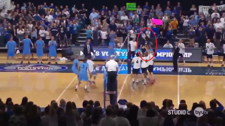 Voleybol maçında alınabilecek en sıradışı sayı