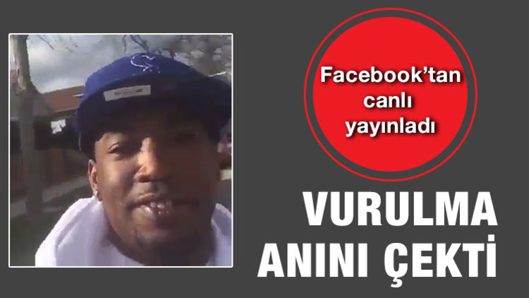 CANLI YAYIN YAPARKEN VURULDU