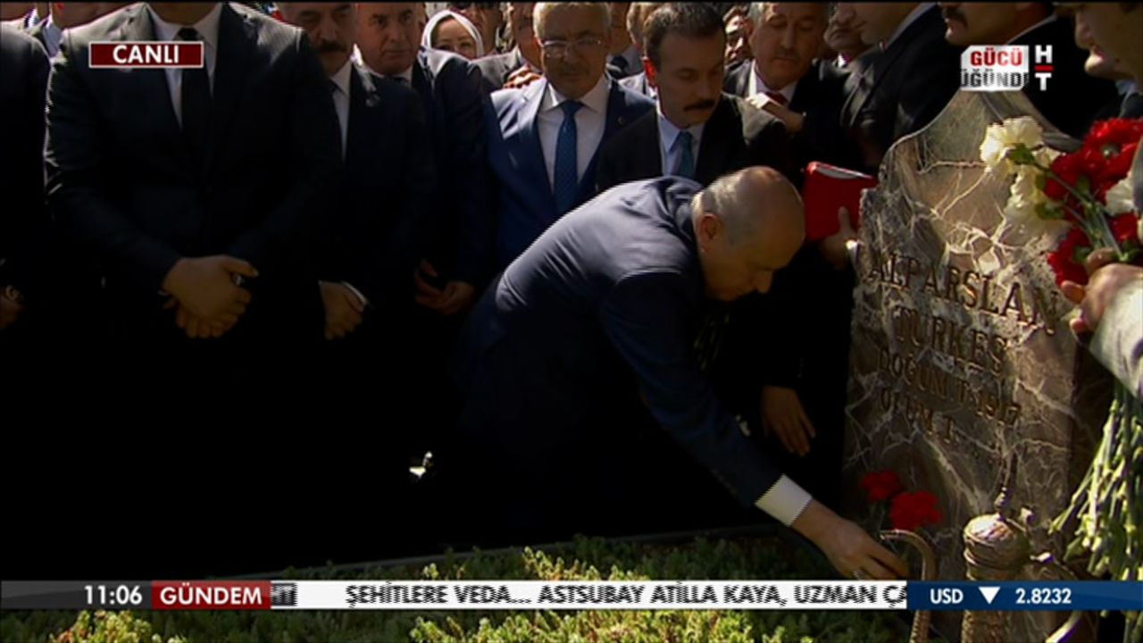 alparslan turkes olumunun 19 yilinda anildi