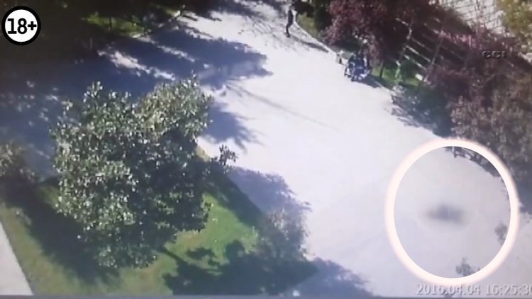 Üniversite öğrencisinin intihar anı!