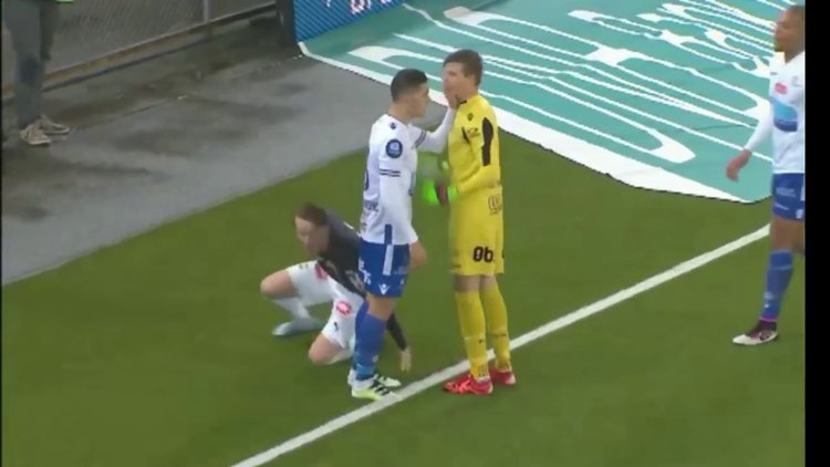 Kalecisine vurdu kırmızı gördü!