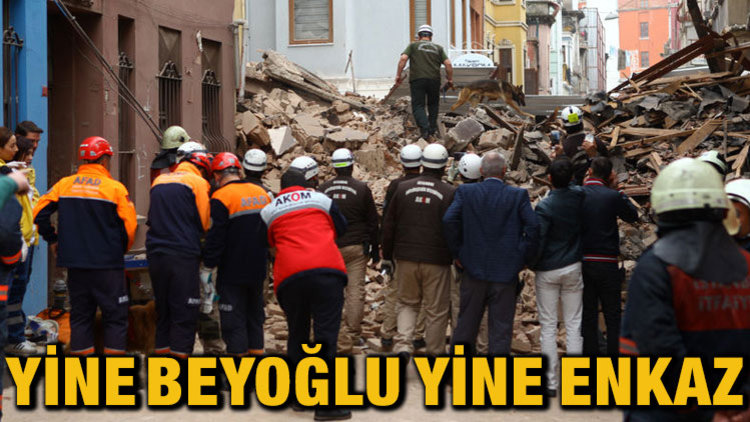 5 KATLI BİNA ÇÖKTÜ