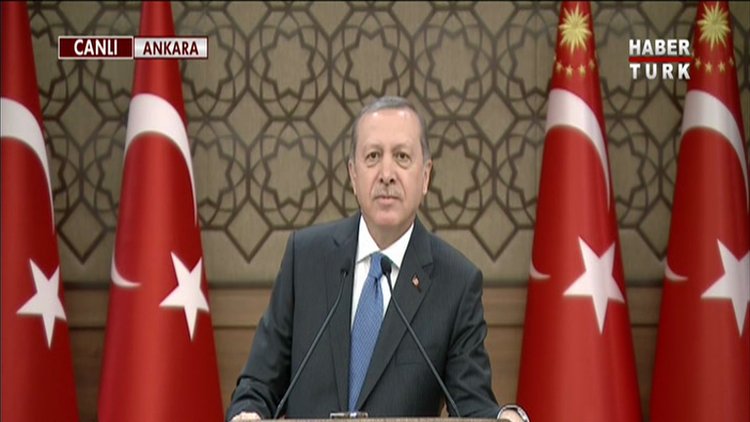 Erdoğan: Güvenlik güçlerimiz terör örgütünü bir kez daha yenmiştir