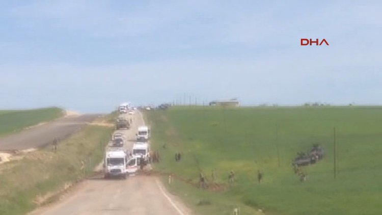 Diyarbakır Kocaköy yolunda mayın taraması sırasında patlama