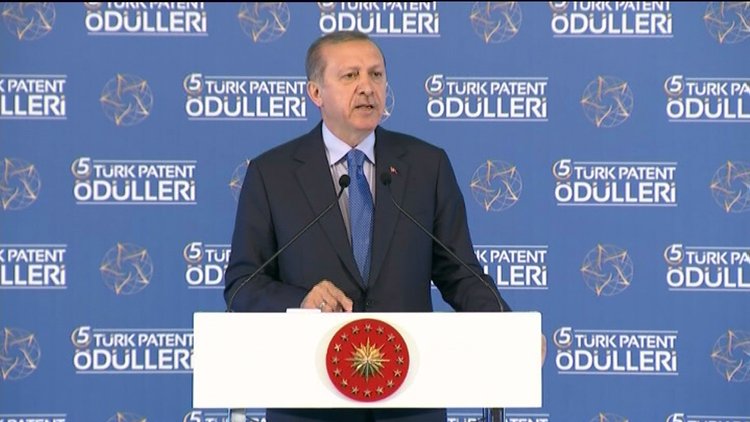 Erdoğan, 5. Türk Patent Ödülleri Töreni'nde konuştu
