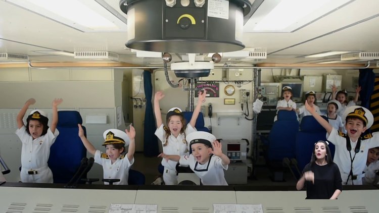 Deniz Kuvvetleri'nden 23 Nisan sürprizi