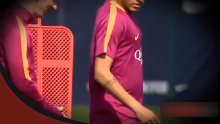 Neymar'ın fazla kiloları dikkat çekti