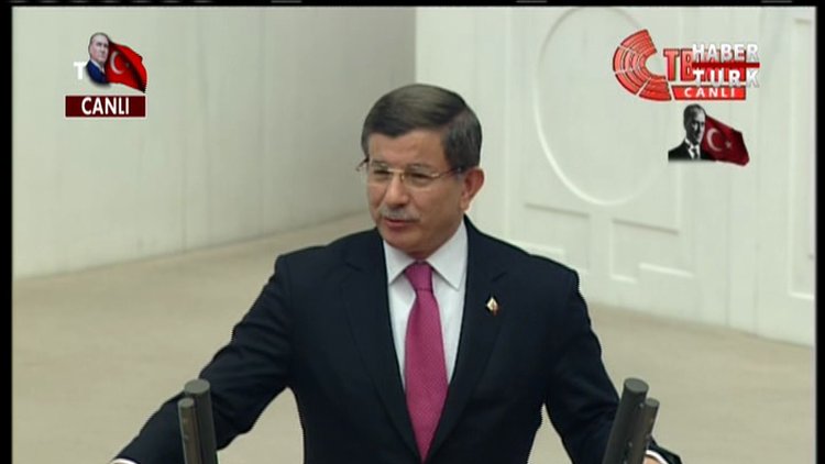 Başbakan Davutoğlu'nun 23 Nisan meclis konuşması