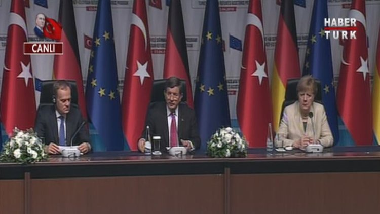Davutoğlu ve Merkel'den ortak açıklama - 2.Kısım