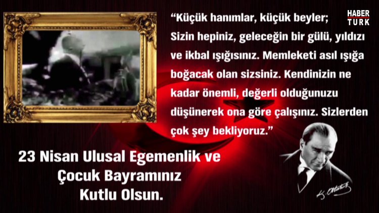 Bugün 23 Nisan!