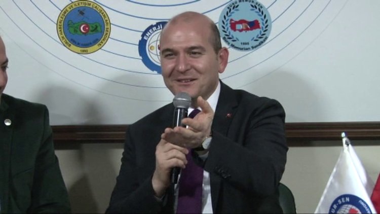 Bakan Soylu'yu güldüren diyalog