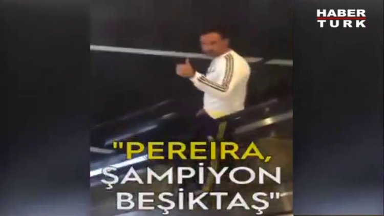 Vitor Pereira'dan ilginç hareket