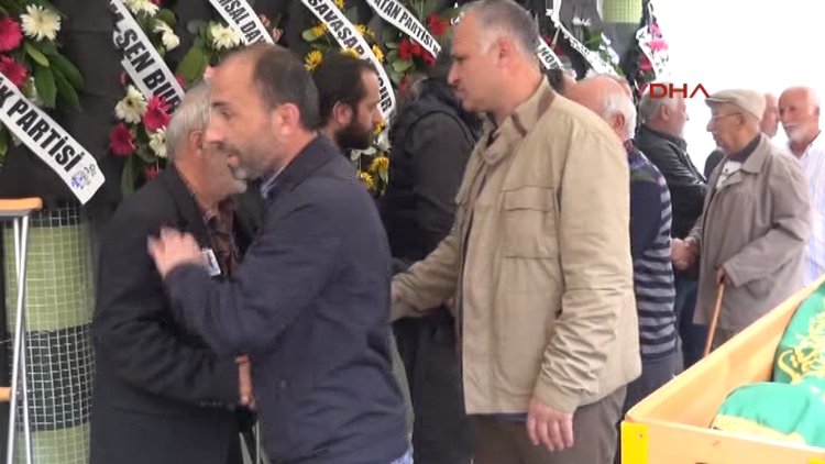 Kazım Koyuncu´nun babası son yolculuğuna uğurlandı