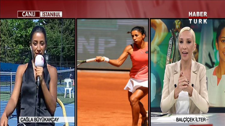 Çağla Büyükakçay Habertürk TV'de