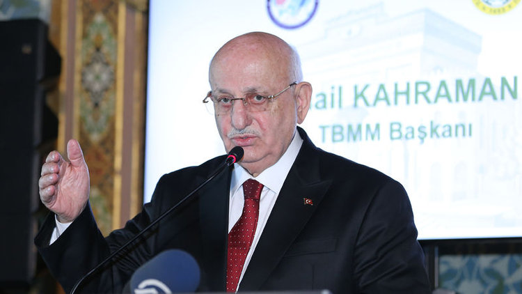 TBMM başkanı Kahraman: laiklik yeni anayasa'da olmamalıdır