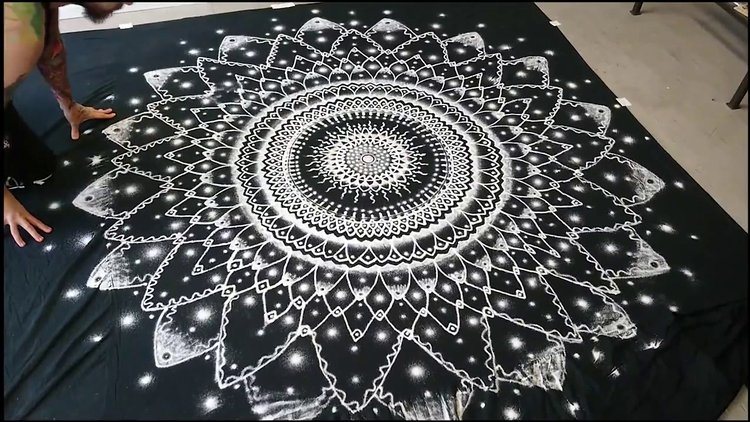 Sadece tuz kullanarak yaptı!