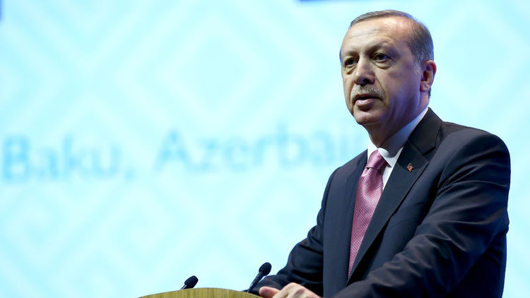 Cumhurbaşkanı Erdoğan Bakü'de