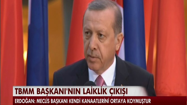 Cumhurbaşkanı Erdoğan'dan 'laiklik' açıklaması