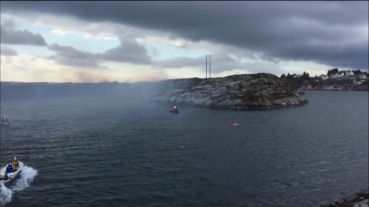 Norveç'teki helikopter kazasında kurtulan olmadı