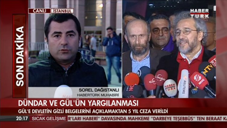Can Dündar'a 5 yıl 10 ay hapis!