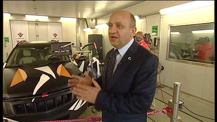 Bakan Işık, Habertürk TV'de yerli otomobili tanıttı