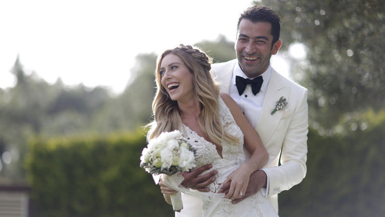 Kenan imirzalıoğlu ve Sinem Kobal dünyaevine girdi
