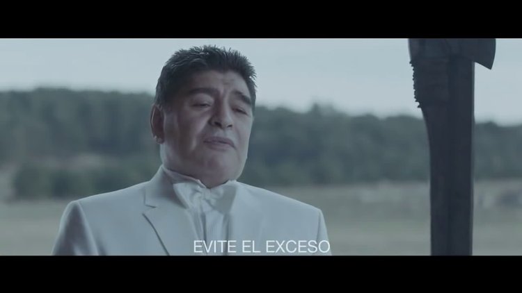 Maradona reklam yıldızı