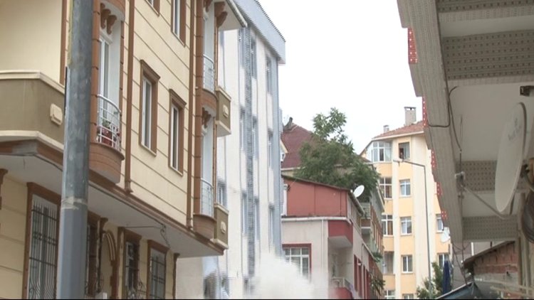 BİNA BÖYLE ÇÖKTÜ