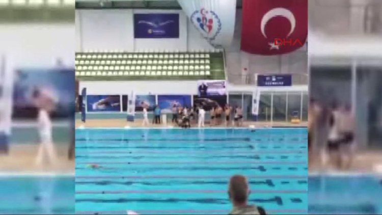 Yüzme yarışlarında ölüm şoku