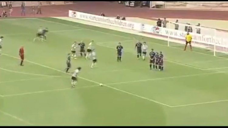 Fernando Alonso'dan enfes frikik