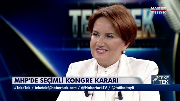 MERAL AKŞENER TEKE TEK&#039;TE ANLATTI