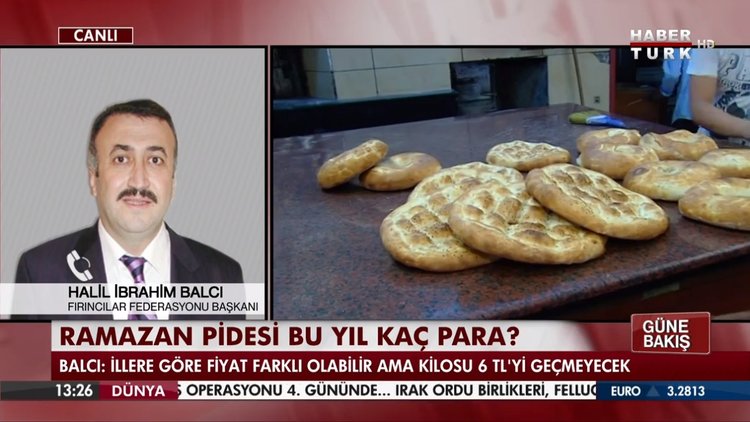 Pide fiyatlarında değişiklik yapılmadı