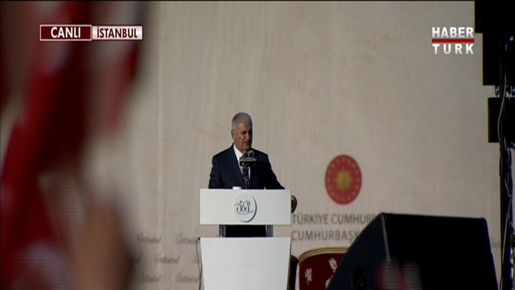 Başbakan Yıldırım Fetih Kutlamalarında konuştu!