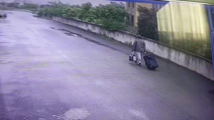 Katil Fatma Kayıkçı'nın cesedini taşırken görüntülendi