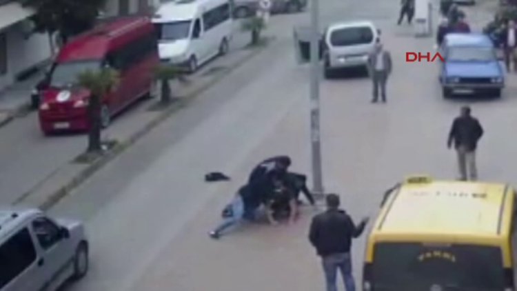 Gürcü güreşçi polise zor anlar yaşattı