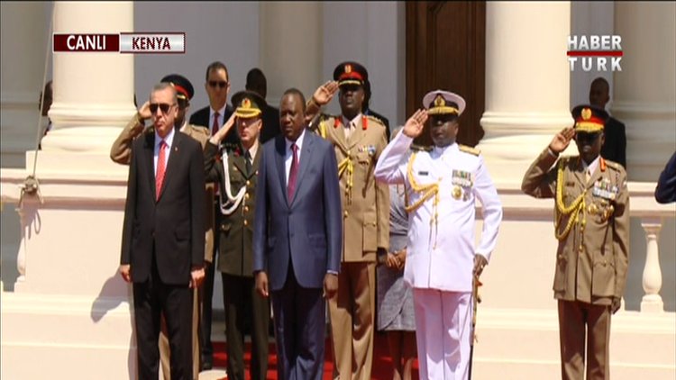 Cumhurbaşkanı Erdoğan Kenya'da