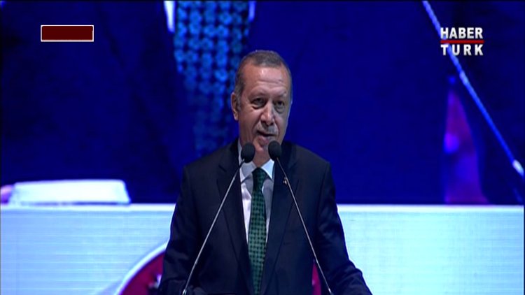 Cumhurbaşkanı Erdoğan mezuniyet töreninde konuştu